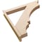 Ekena Millwork 5 1/2-in W x 38-in D x 38-in H Balboa Trad Rough Cedar Woodgrain TimberThane Outlooker, Primed Tan OUTUR055X38X38BOA04RCPR - alternate 2
